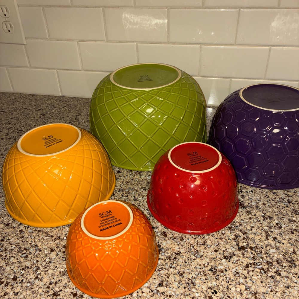 SCM Designs nesting bowls - cleaning for Spring. - Picture 8 of 12